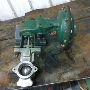 Fisher 1.5in V200 Actuated V-Ball Valve