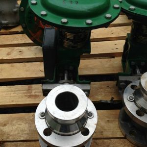 FISHER 2in V150 CLASS 150 1052 ACTUATED VALVE